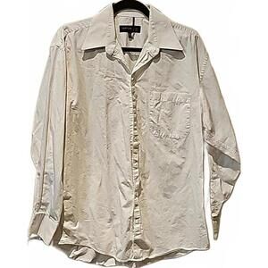 Kenneth Cole long sleeve button down shirt size 15.5